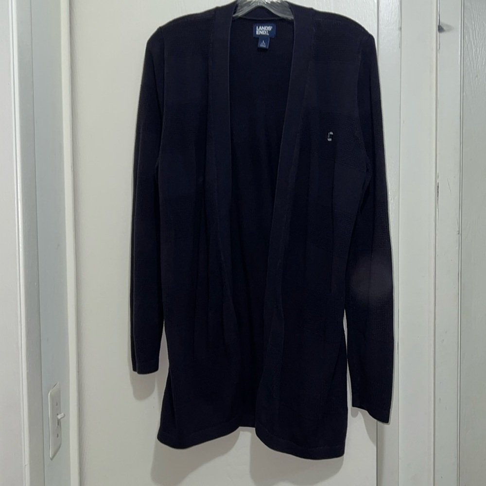 Lands’ End Chase Cardigan!